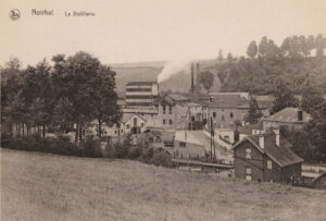 Carte postale ancienne de la Distillerie de Noirhat